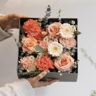 오렌지퐁퐁 플라워박스 - Orange Flower Box